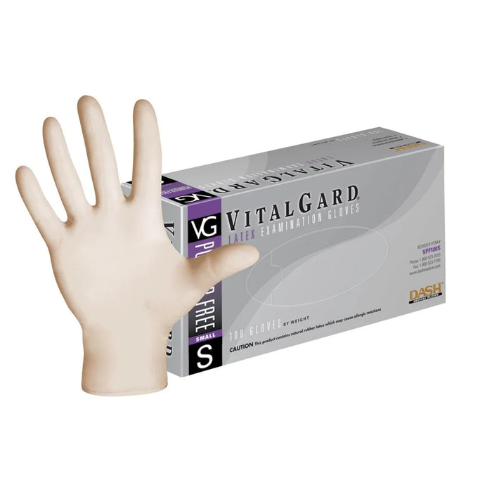 Disposable latex gloves